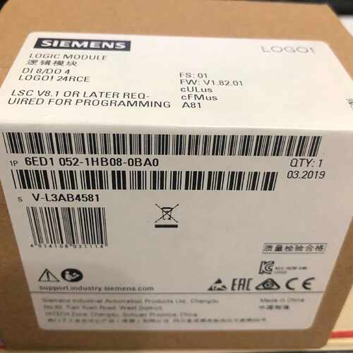 议价6ED10521FB080BA1/230RCE8数字输入4数字输出6ED1052-1FB08-0