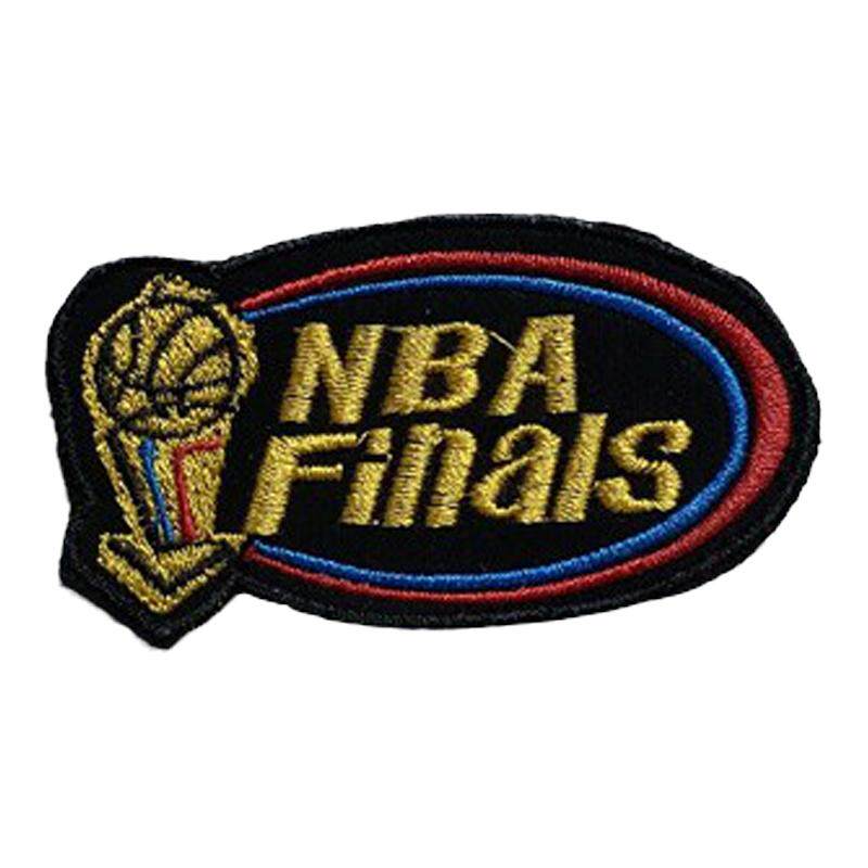 NBA篮球球队纪念标志冠军徽章刺绣运动布贴球衣装饰修补个性贴花