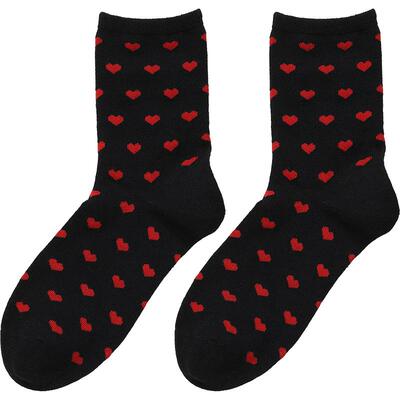 tutuanna袜子女爱心满印舒适