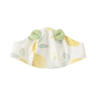 新生儿胎帽纯棉夏季薄款空顶透气0—3个月宝宝护卤门初生婴儿帽子