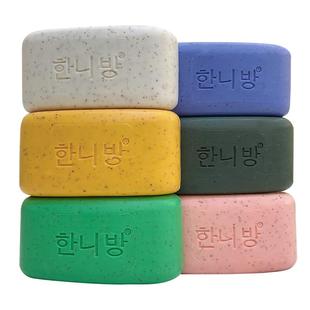 正品170g火山泥皂 去灰皂排浊香皂去角质免搓泥 韩国雅诗堂授权