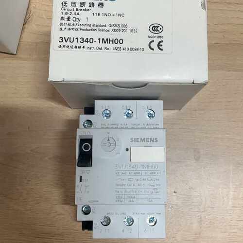 （议价）低压断路器3VU13401MH001.62.4
