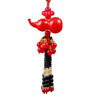 创意汽车装饰挂件车内平安福吊坠悬挂式葫芦车载内饰品后视镜挂饰