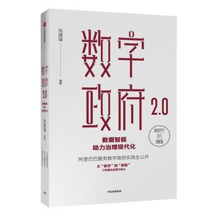 数字政府2.0 数据智能助力治理现代化 张建锋 著 ChatGPT AIGC  阿里巴巴CTO公开阿里服务数字政府的实践 数据化运营