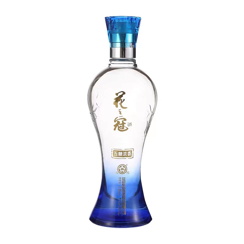 花冠冠群芳花之冠42.8度浓香型白酒整箱6瓶菏泽特价包邮山东特产