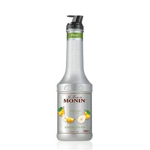 莫林MONIN威廉姆斯梨风味果酱瓶装1000ml调鸡尾酒冰沙果汁饮料