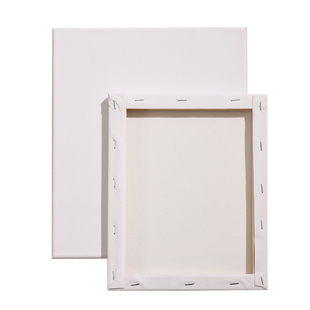 迷你油画框纯棉亚麻画布丙烯油画马克笔空白练习画板涂鸦10×10cm