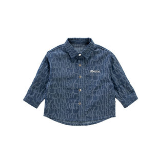 童泰男童牛仔衬衫春秋上衣男宝宝外出服男孩2026新款春装儿童衬衣