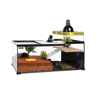 葆易马赫专业生态龟缸半水龟缸巴西龟半水龟黄缘箱龟锯缘龟缸晒背