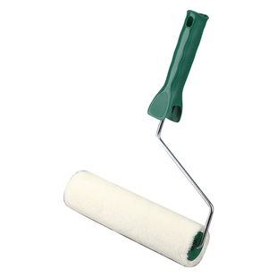 羊毛滚筒刷涂料油漆乳胶漆无死角刷墙工具水涂料拇指羊毛刷子9寸