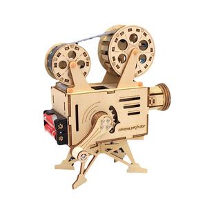 放映机可真实播放动画 高难度科技制作小发明创新大赛一等奖手工