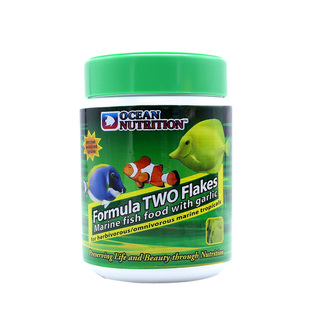 美国海洋牌鱼饲料加蒜颗粒鱼食薄片荤食素食淡海水鱼高档品质鱼粮