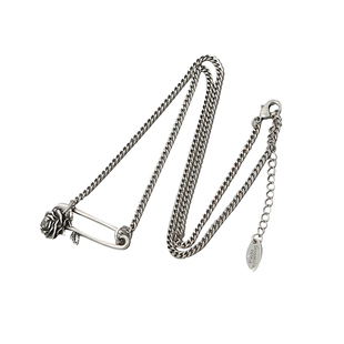 Dangerouspeople薛之谦dsp玫瑰别针项链潮流简约高级感百搭配饰