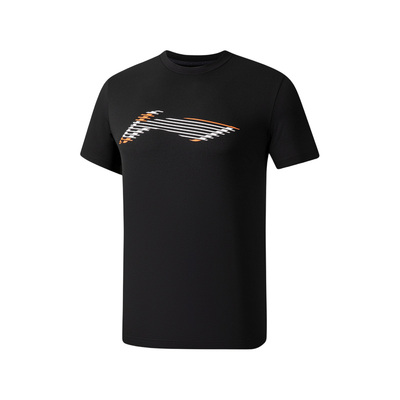 李宁男子健身跑步短袖T恤