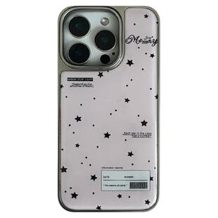 lilihouse韩国ins小众时髦少女粉色泼墨星星15适用16pro苹果16ProMax手机壳iPhone16全包14新款14Pro保护套女