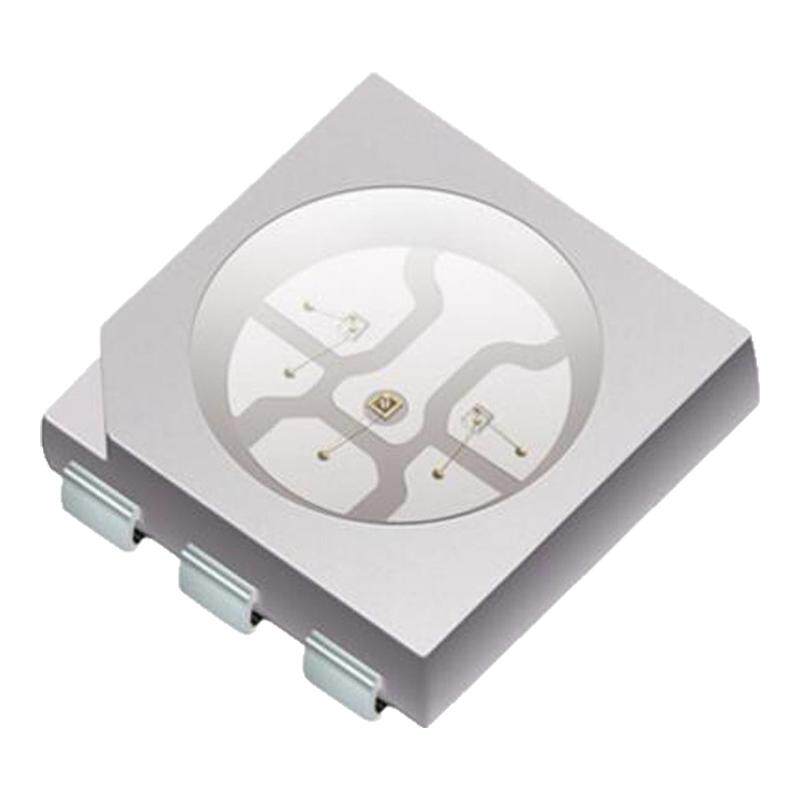 超高亮5050RGB灯珠 6脚 红绿蓝三色七彩全彩贴片LED发光二极管