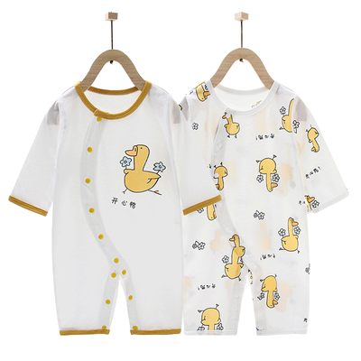 新生婴儿儿衣服秋冬纯棉连体衣冬