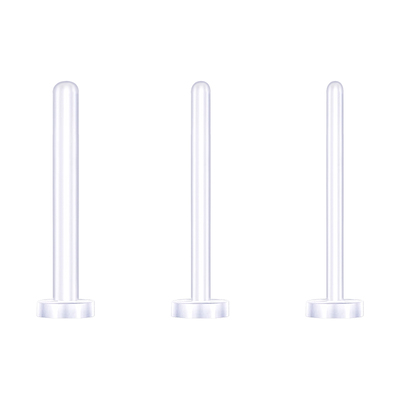 Lnieer透明树脂耳钉防堵隐形耳棒