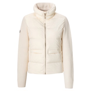 挪威WoolLand女童户外冰雪运动羽绒服短连帽加厚防寒