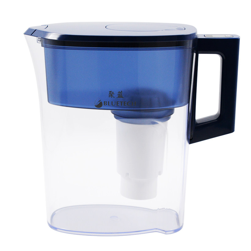 聚蓝牌HS-527N型净水器bluetech家用直饮过滤水壶1壶1芯3.5L 三代