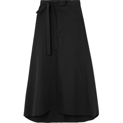 JOSEPH春夏女士棉质中长围裹式半身裙