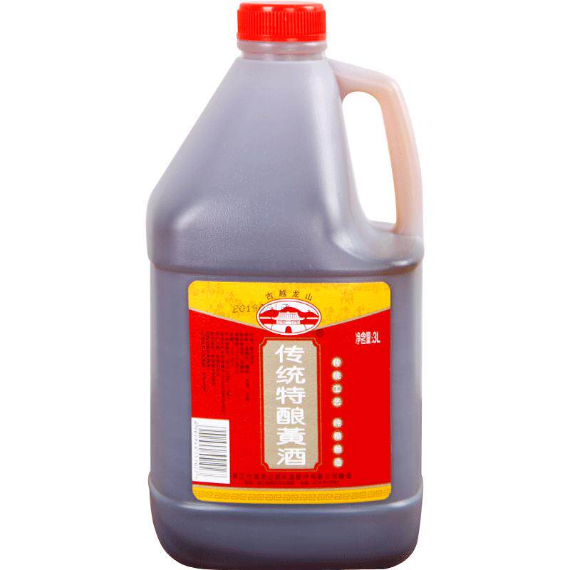 绍兴黄酒古越龙山低糖桶装调味酒