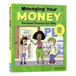 Kumon Managing Your Money Personal Finance For Kids 公文式教育 青少年理财入门 理财基础知识 培养财商 英文原版进口书
