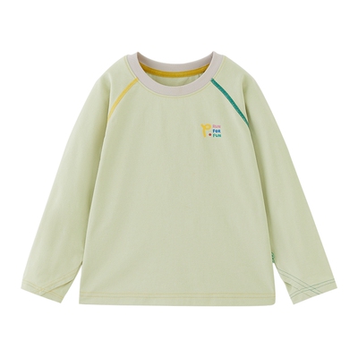 papa爬爬春季儿童长袖T恤亲子装