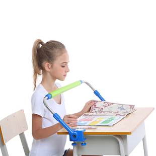 邹荣防近视坐姿纠正支架不锈钢预防儿童近视神器写字姿势矫正小学生写作业驼背防低头书桌校正架护眼视力保护