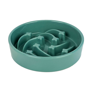 玛特利陶瓷宠物碗猫碗慢食碗狗狗小型犬狗碗猫咪慢食碗防噎猫食盆