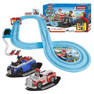 赛车跑道汪汪队立大功玩具电动玩具车卡雷拉轨道车男孩儿童节礼物