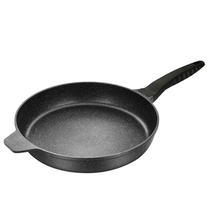 炊大皇平底锅麦饭石不粘锅煎锅大号煎饼锅烙饼锅32CM电磁燃气通用