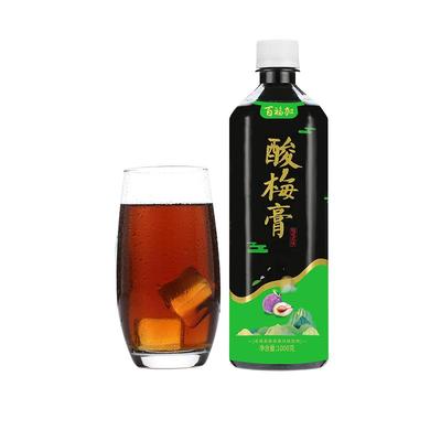 湖北特产百福加酸梅膏1000g*12瓶