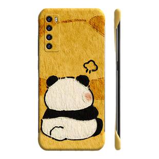 适用于华为nova7手机壳7se无边框7pro熊猫nova6卡通6se新款5i磨砂5pro超薄5z散热5t不包边麦芒9半包4e/3i外壳