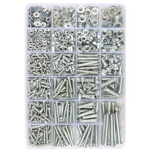 圆头十字螺丝螺母垫片机丝钉螺栓螺钉M3M4M5M6自攻螺丝家用套装