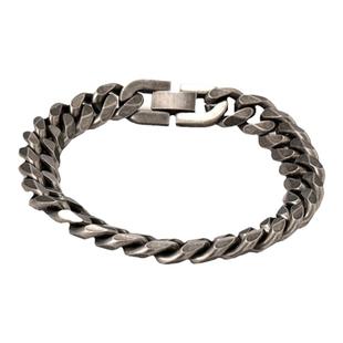 欧美古巴手链复古设计感嘻哈简约个性情侣冷淡风不掉色手环男女潮