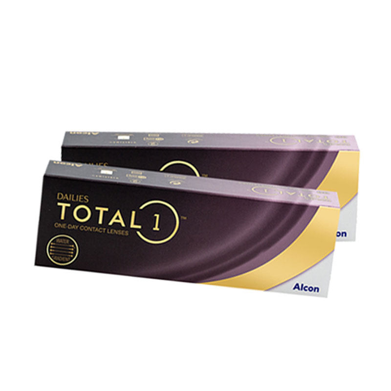Alcon爱尔康水梯度隐形眼镜日抛20片装进口硅水凝胶近视镜片正品