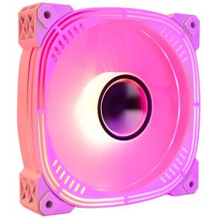 棱镜二代6Pro六代12CM机箱风扇5V3针ARGB幻彩PWM温控静音散热风扇