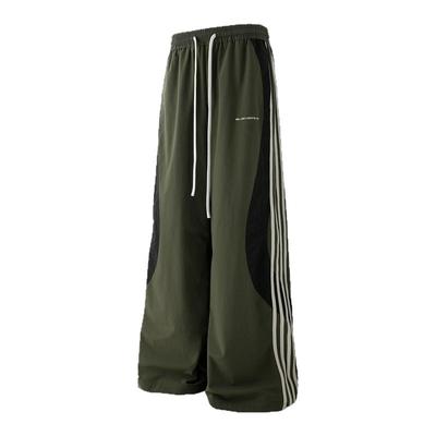 BJHG休闲裤冬季防水撞色拼接长裤