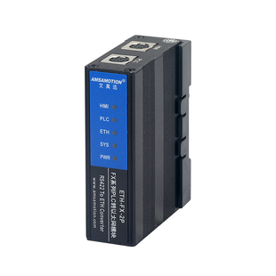 艾莫迅适用三菱PLC转以太网通讯模块FX3U/2N/Q扩展网口ETH-FX-2P