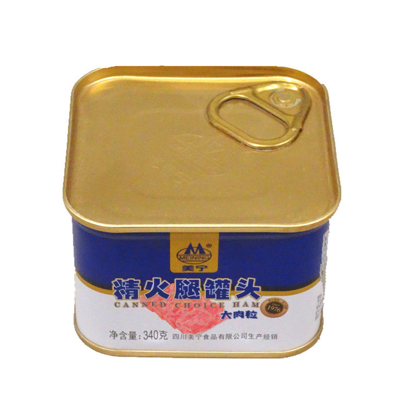 四川美宁精火腿午餐肉罐头340g
