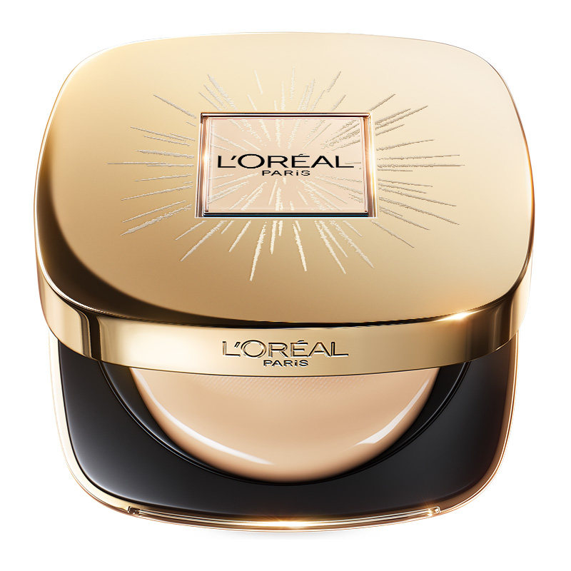 【达人专享】欧莱雅黑金气垫烟花限定版遮瑕干皮防晒不脱妆奶润O