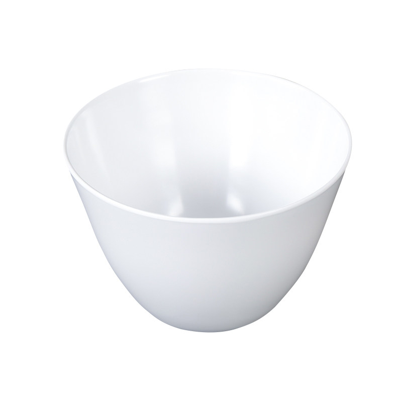 密胺仿瓷青菜调料自助餐具斜口碗