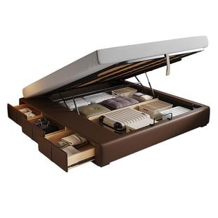 帕沙曼榻榻米床架无床头床1米8双人床卧室储物床小户型单人床1.5m