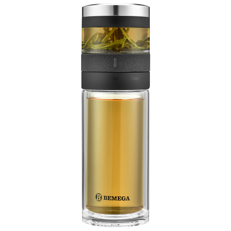 英国Bemega茶水分离玻璃杯泡茶杯