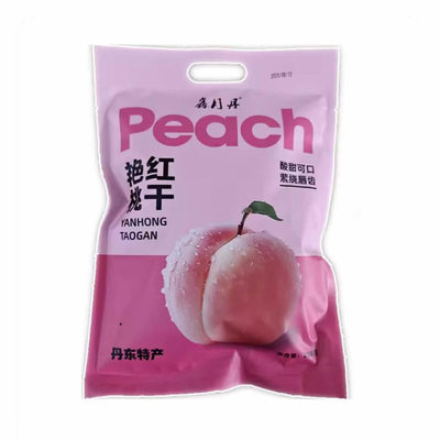 丹东特产鑫月丹河口艳红桃干