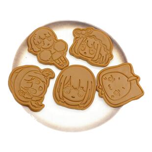 苏暖暖系列大喵饼干模具nikki闪耀奇迹Q版周边烘焙曲奇印花手工具