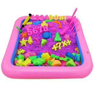 10斤儿童太空玩具沙套装室内安全不粘手男女孩益智伦堡油性魔力沙