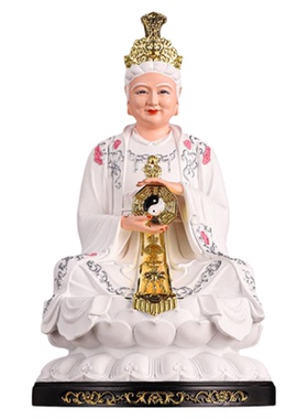 神像无生老母八卦老母树脂摆件