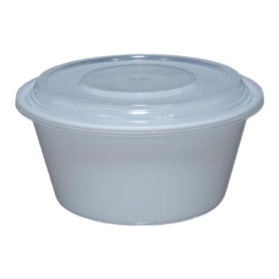 一次性打包盒圆形塑料餐盒汤碗